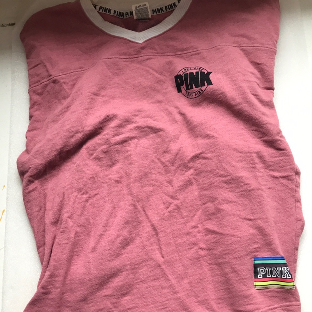 Pink long sleeve shirt